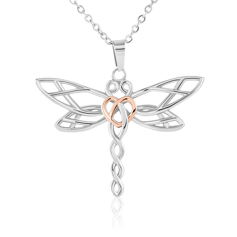 Bonus Daughter Meant To Fly Dragonfly Necklace