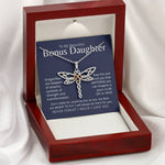 Load image into Gallery viewer, Bonus Daughter Meant To Fly Dragonfly Necklace
