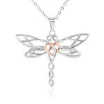 Load image into Gallery viewer, Bonus Daughter Meant To Fly Dragonfly Necklace
