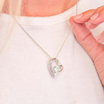 Load image into Gallery viewer, To my Daughter-In-Law - My Bonus Daughter - Forever Love Necklace
